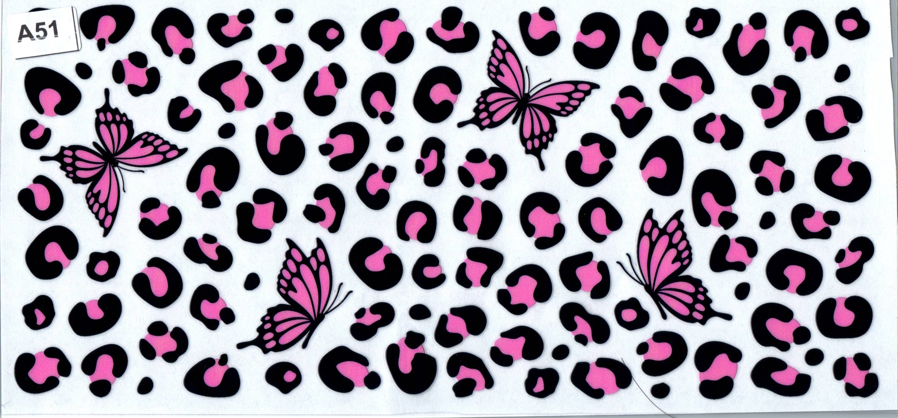 A51 Butterfly and Animal Print