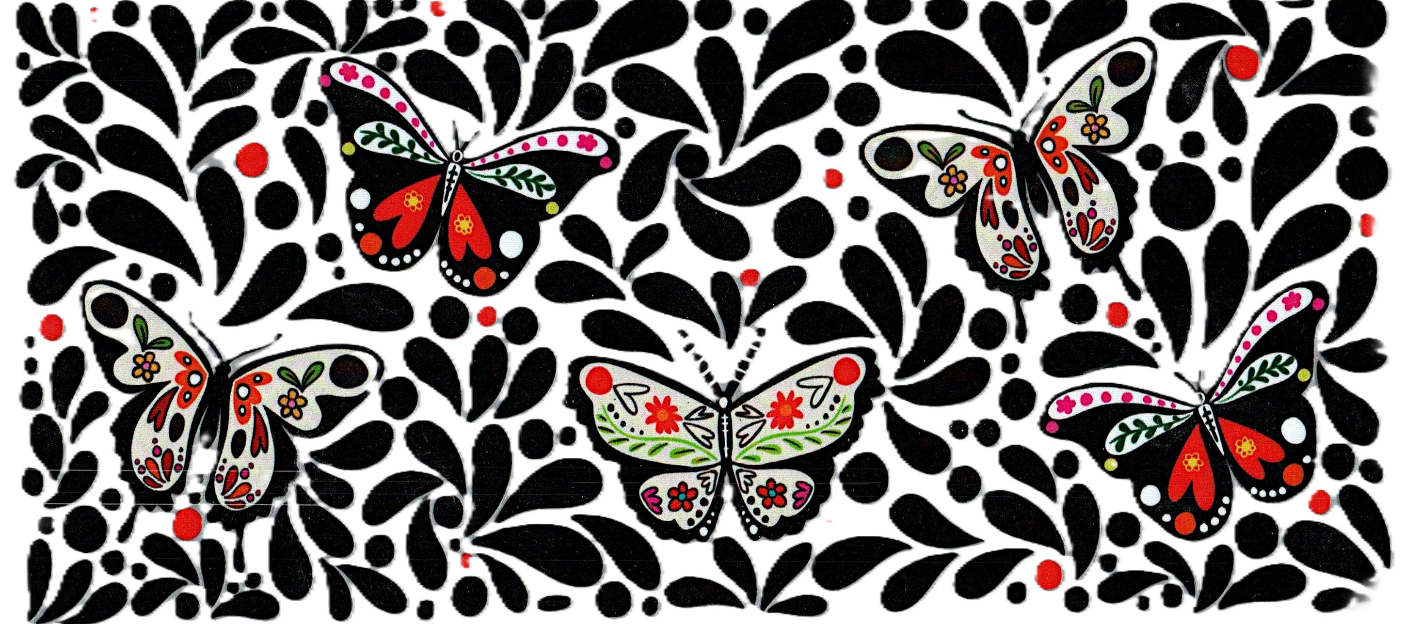 Butterfly 16oz UVDTF A21