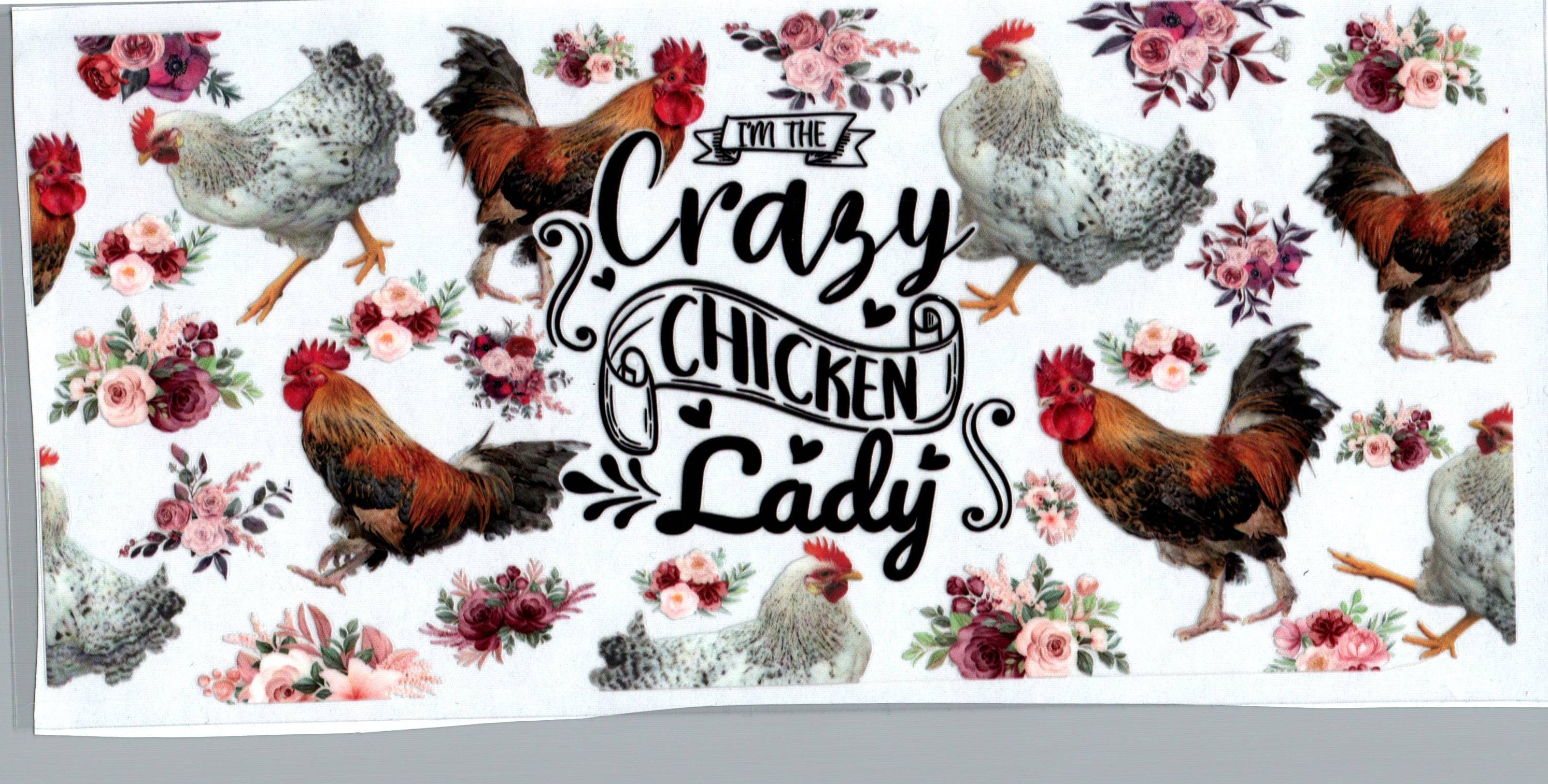 Chicken 16oz UVDTF A4