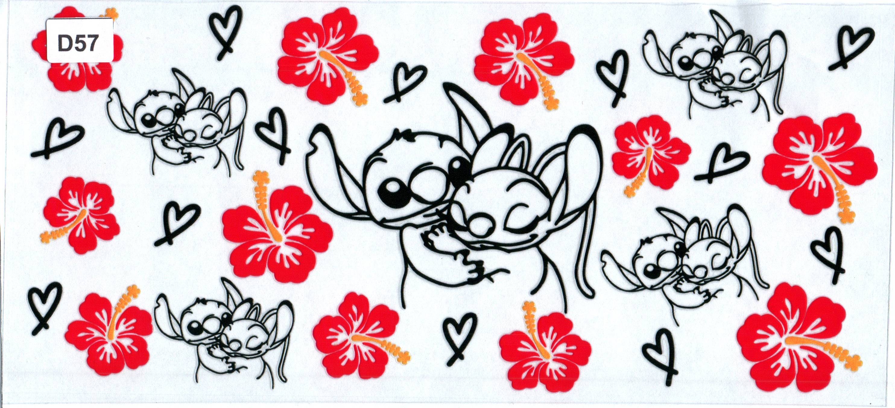 D57 Stitch and Angel