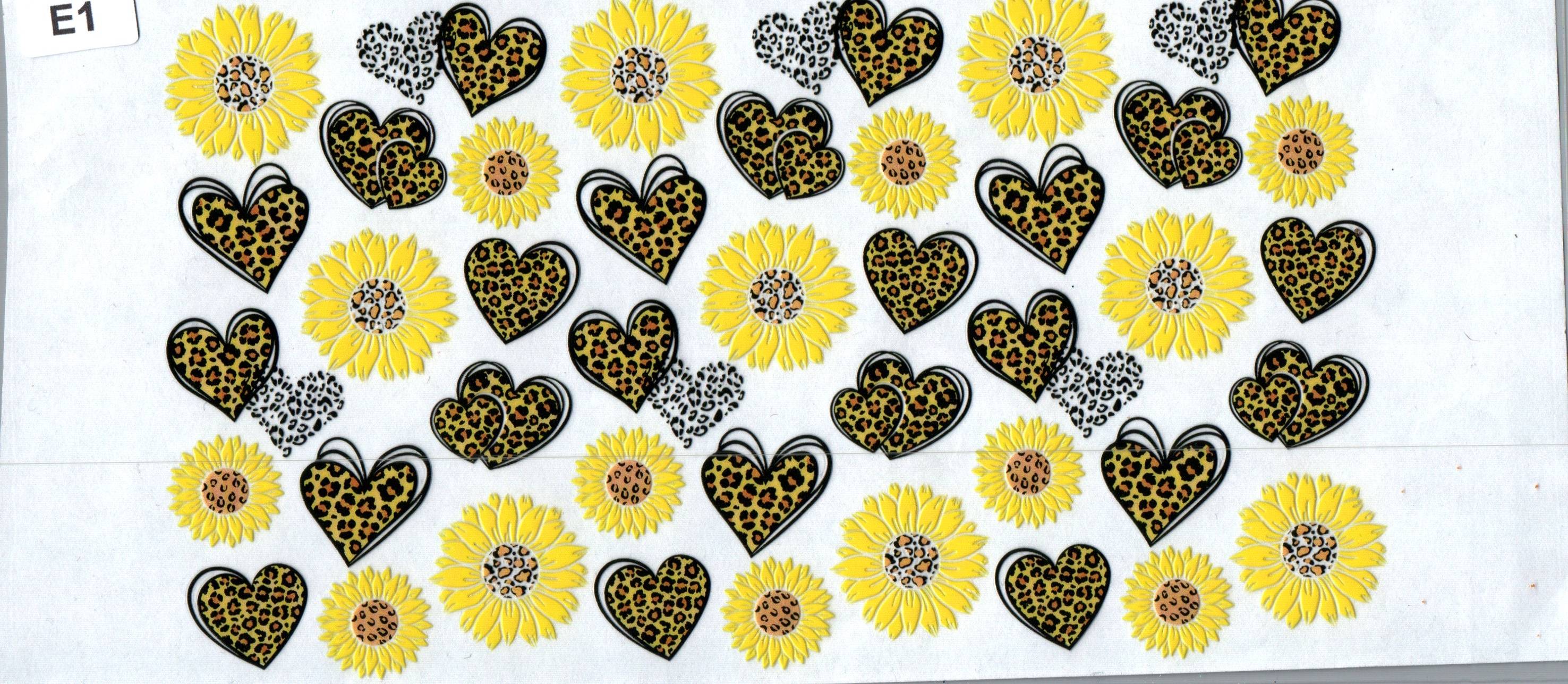 E1 Hearts and Sunflowers