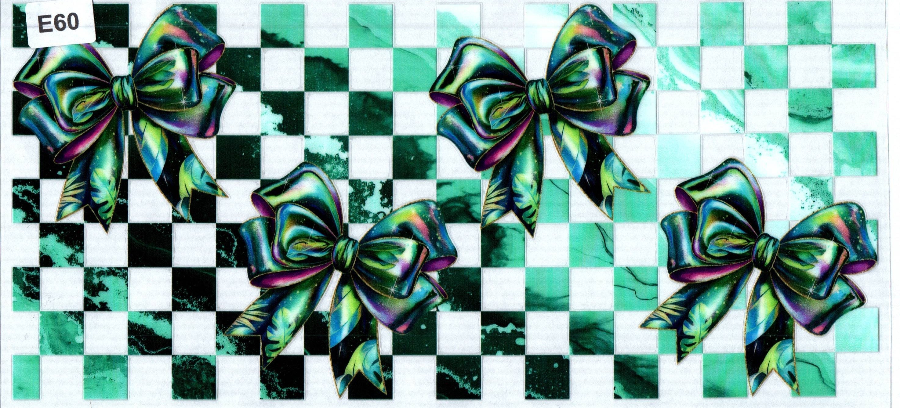 E60 Bows and Checkers