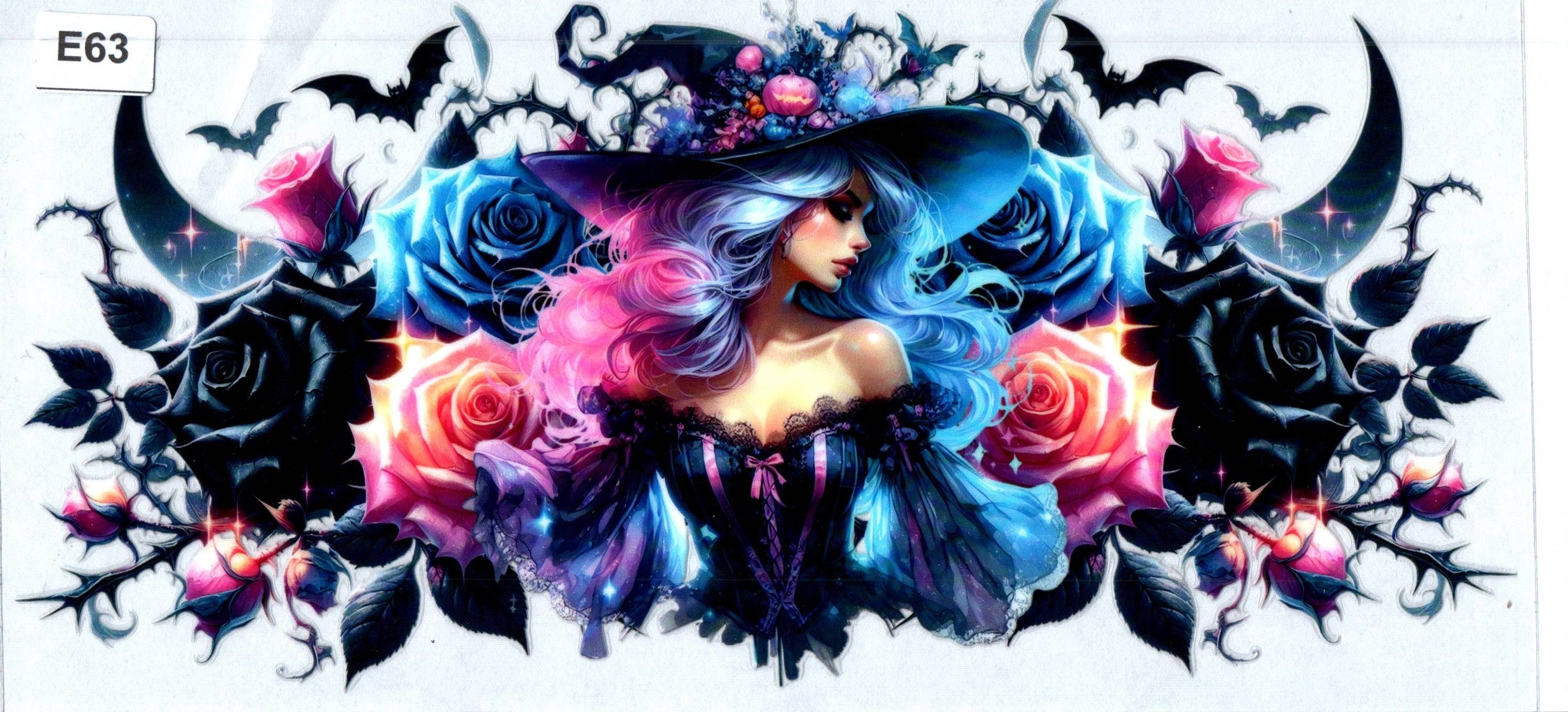 E63 Black Rose and Fairy