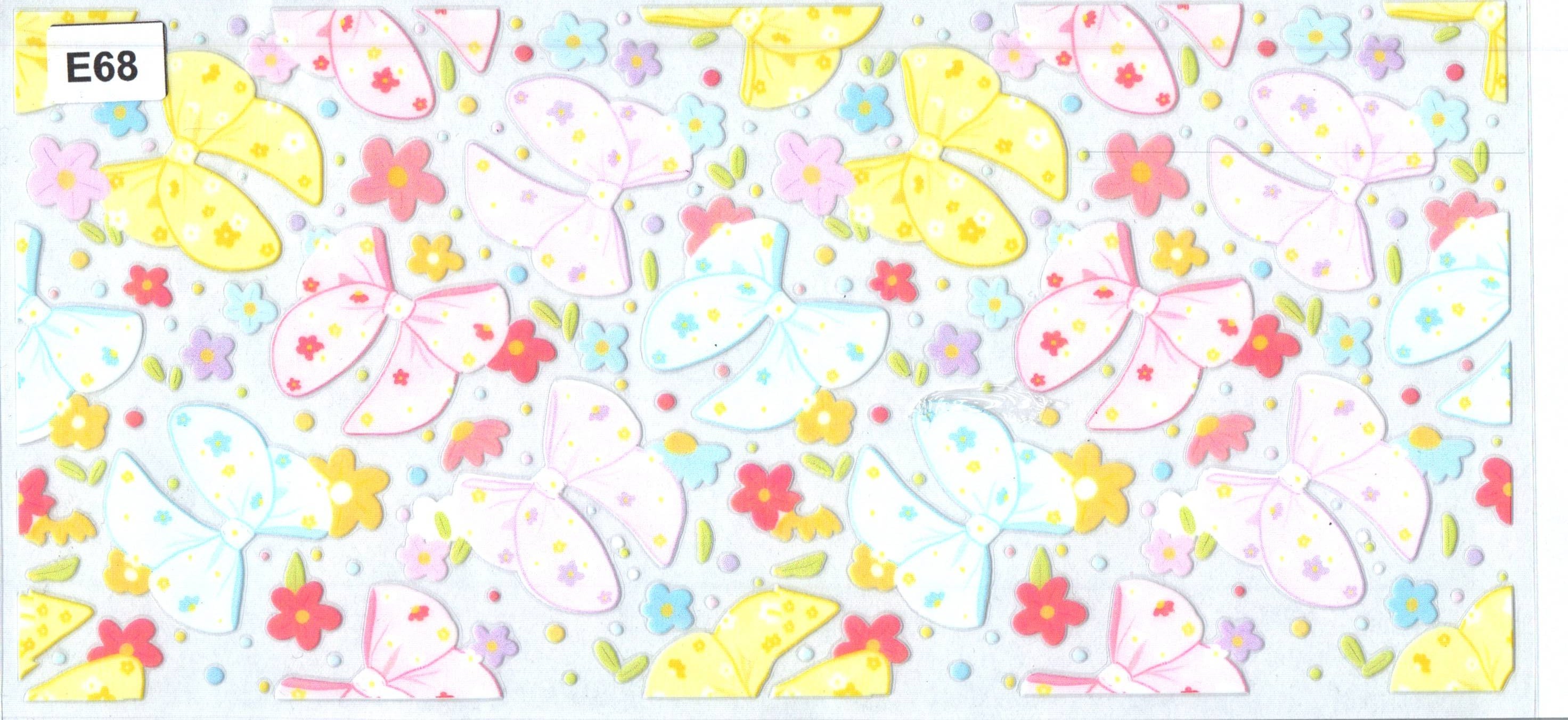 E68 Bows and Flowers