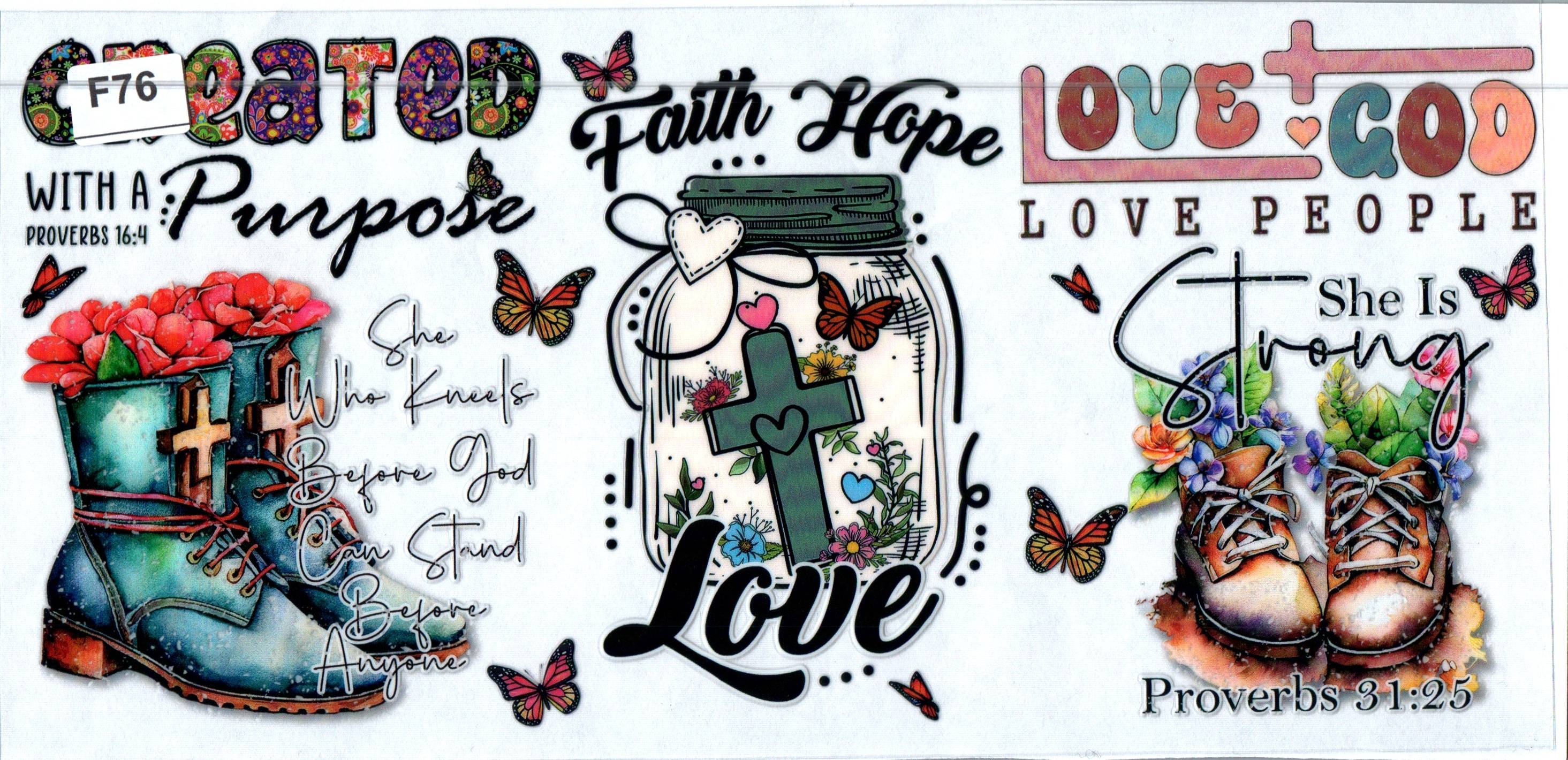 F76 Faith, Hope, Love