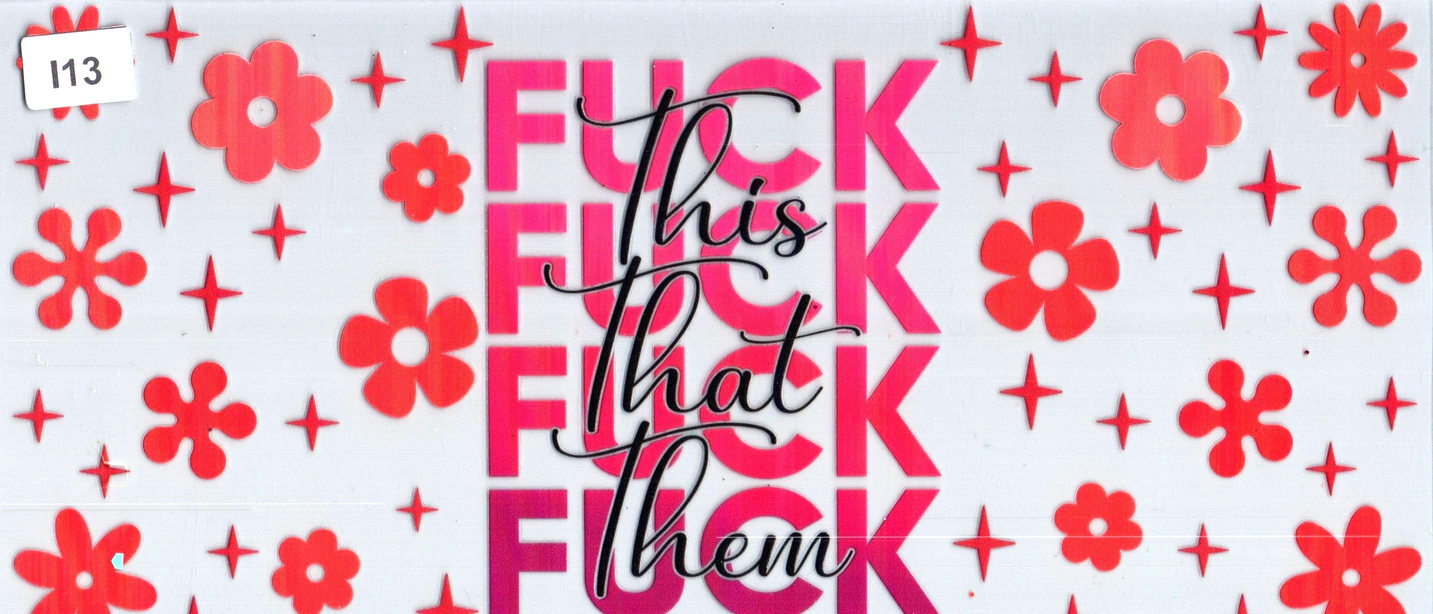 I13 F This F That F Them