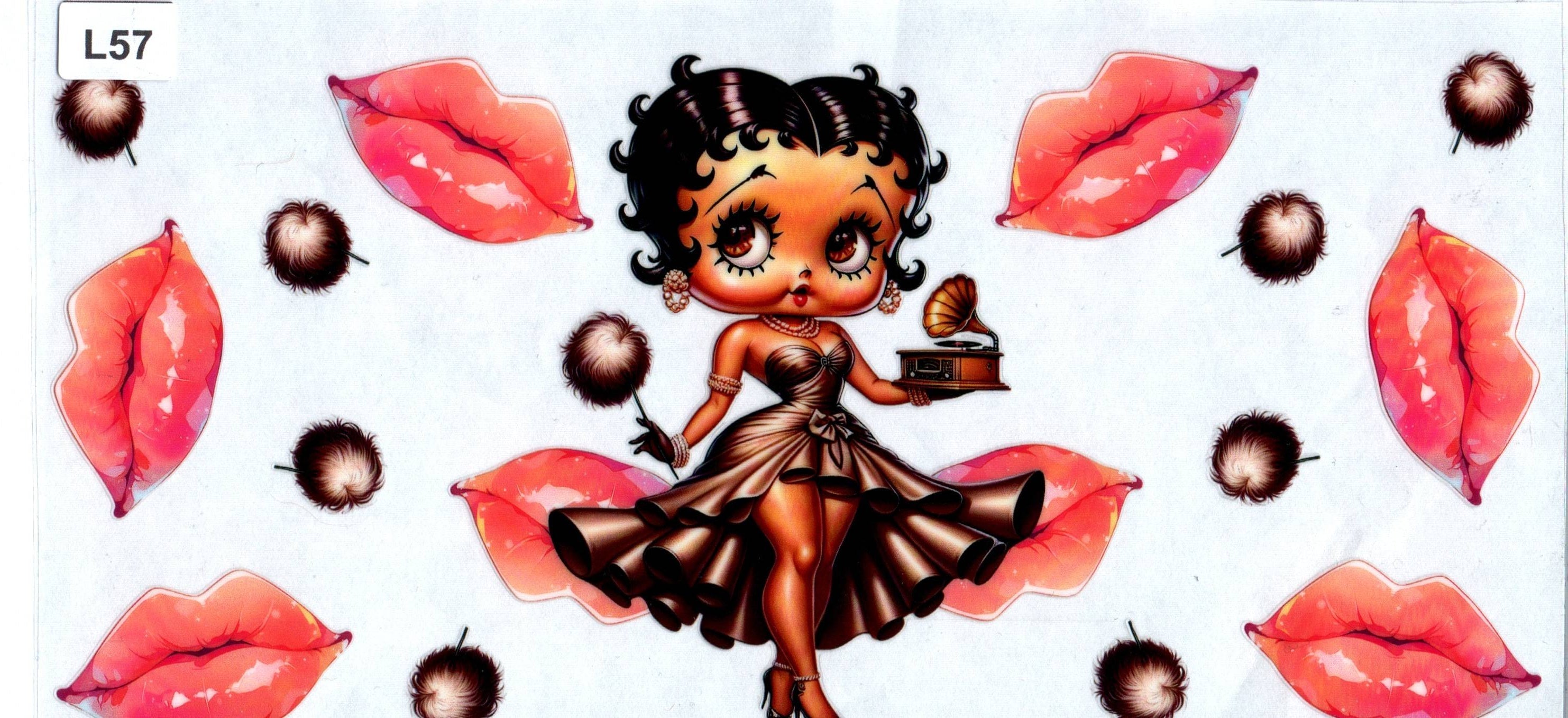 L57 Betty Boop with Lips