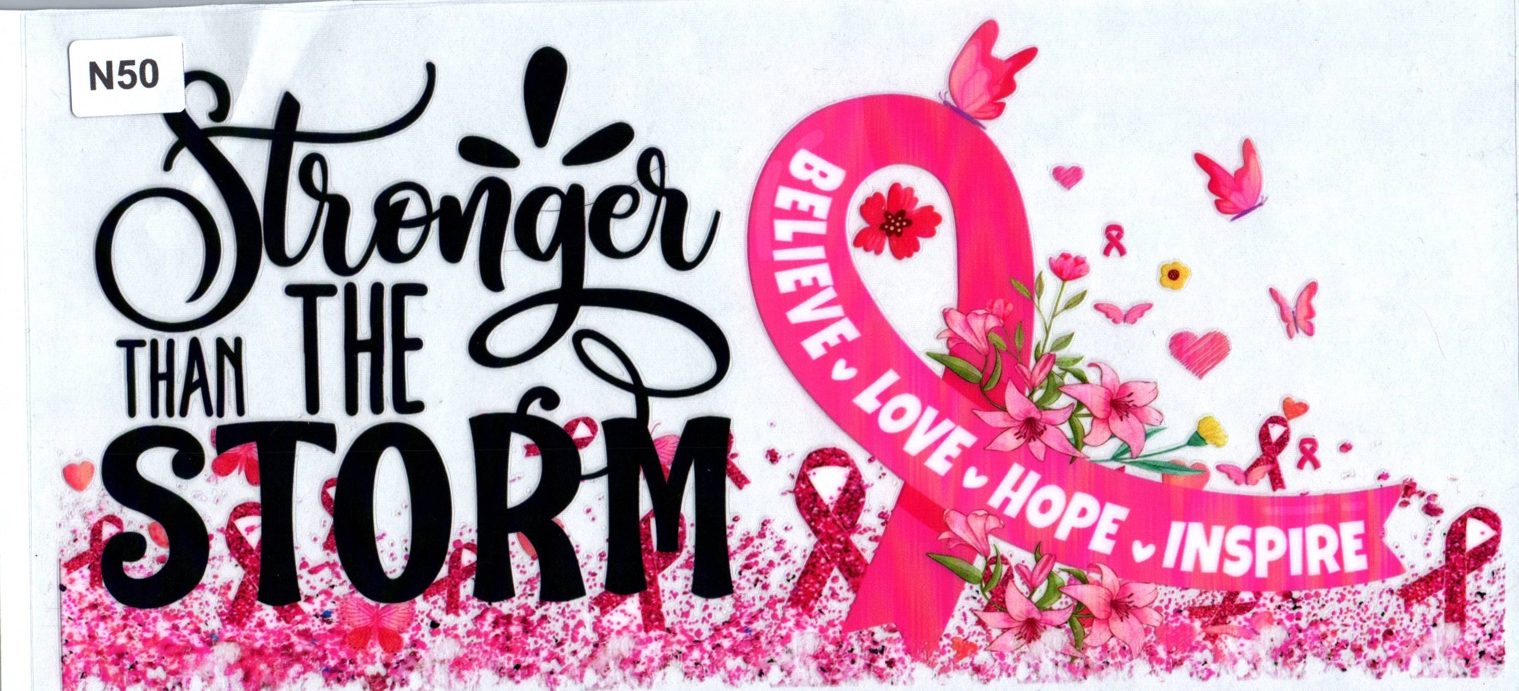 N50 Stronger than the Storm - Breast Cancer Awareness