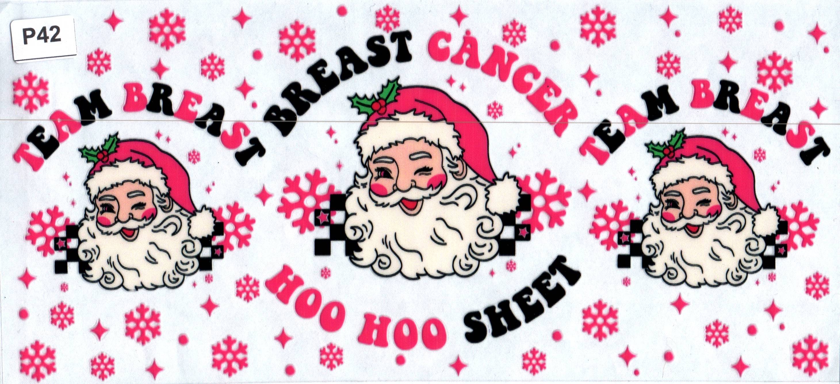 P42 Breast Cancer Santa