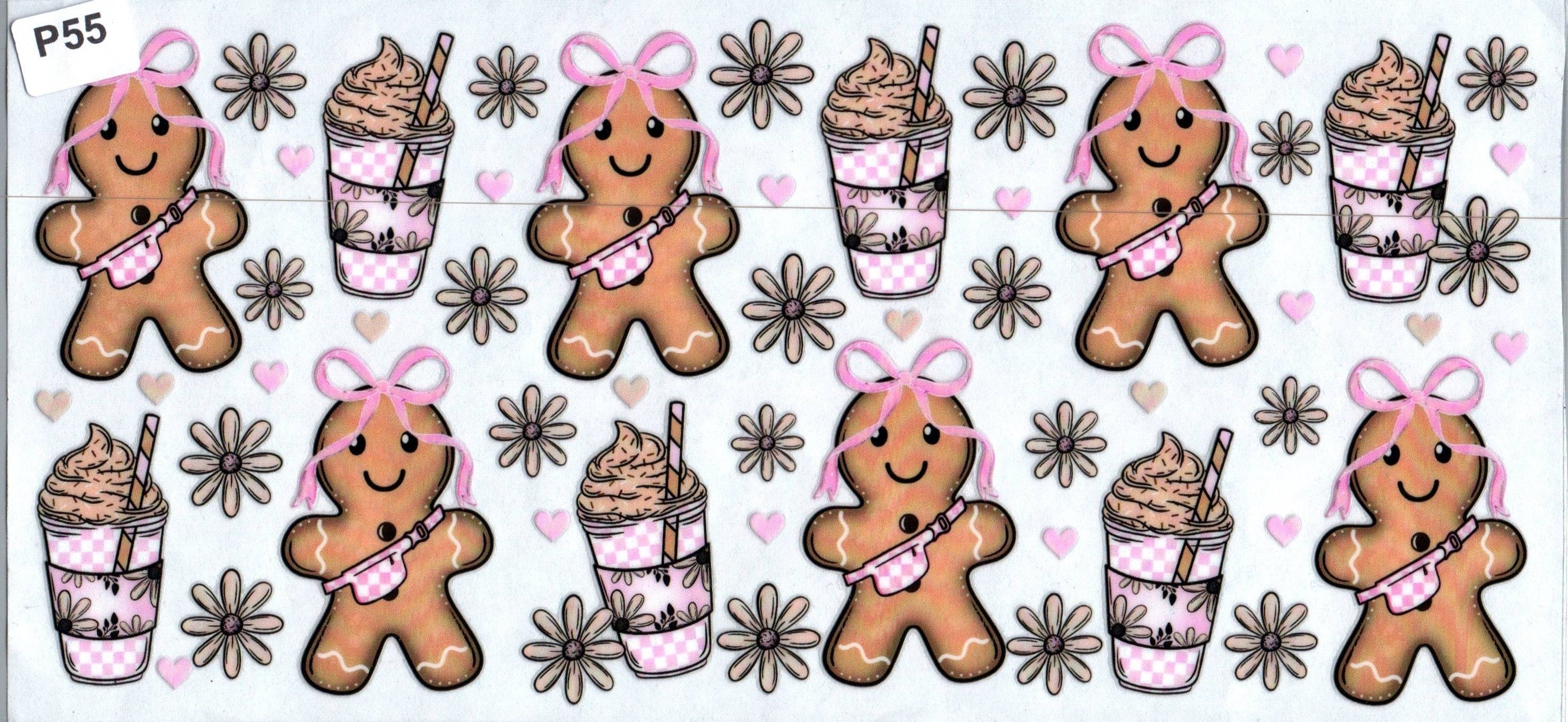 P55 Gingerbread Man and Coffee