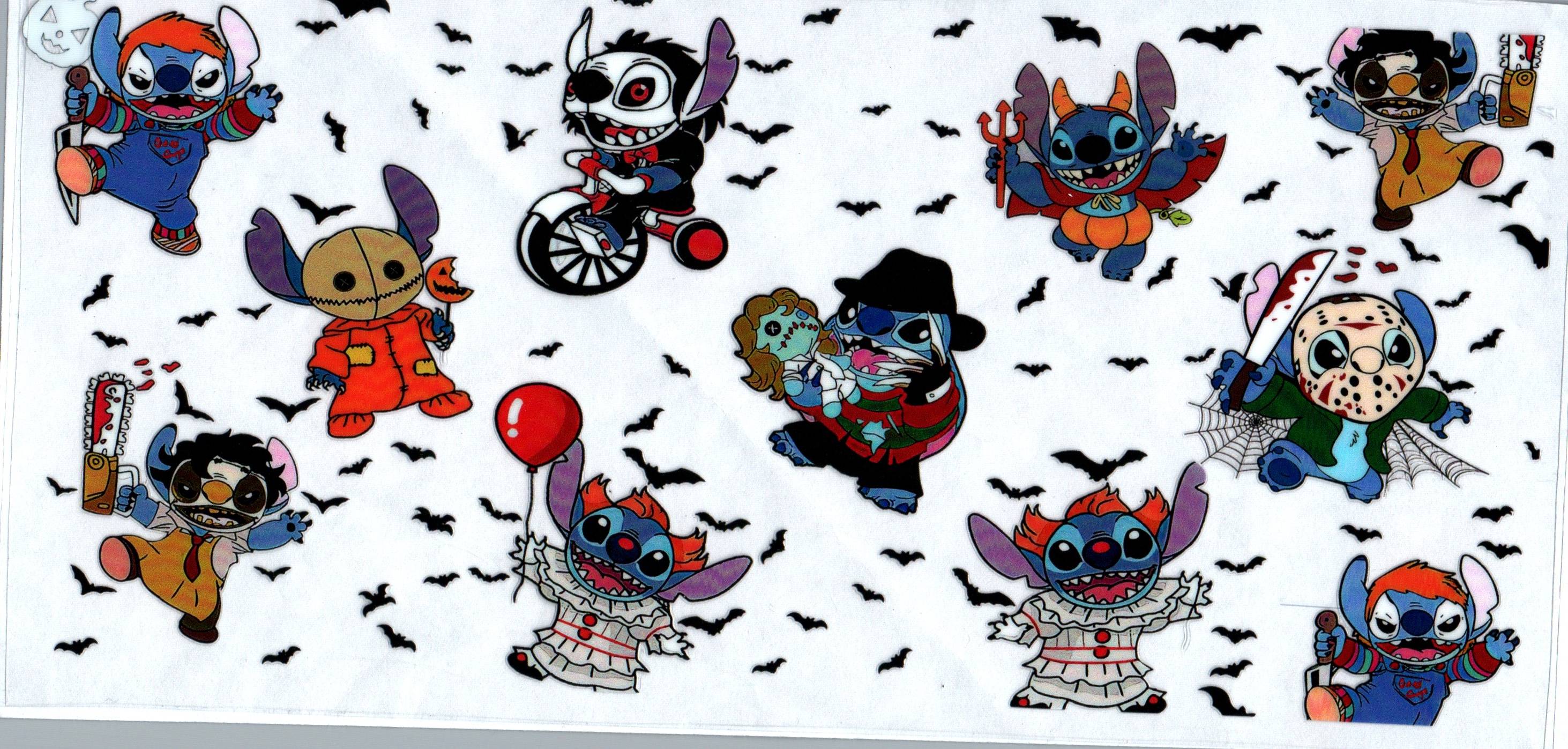 H160 Stitch Halloween