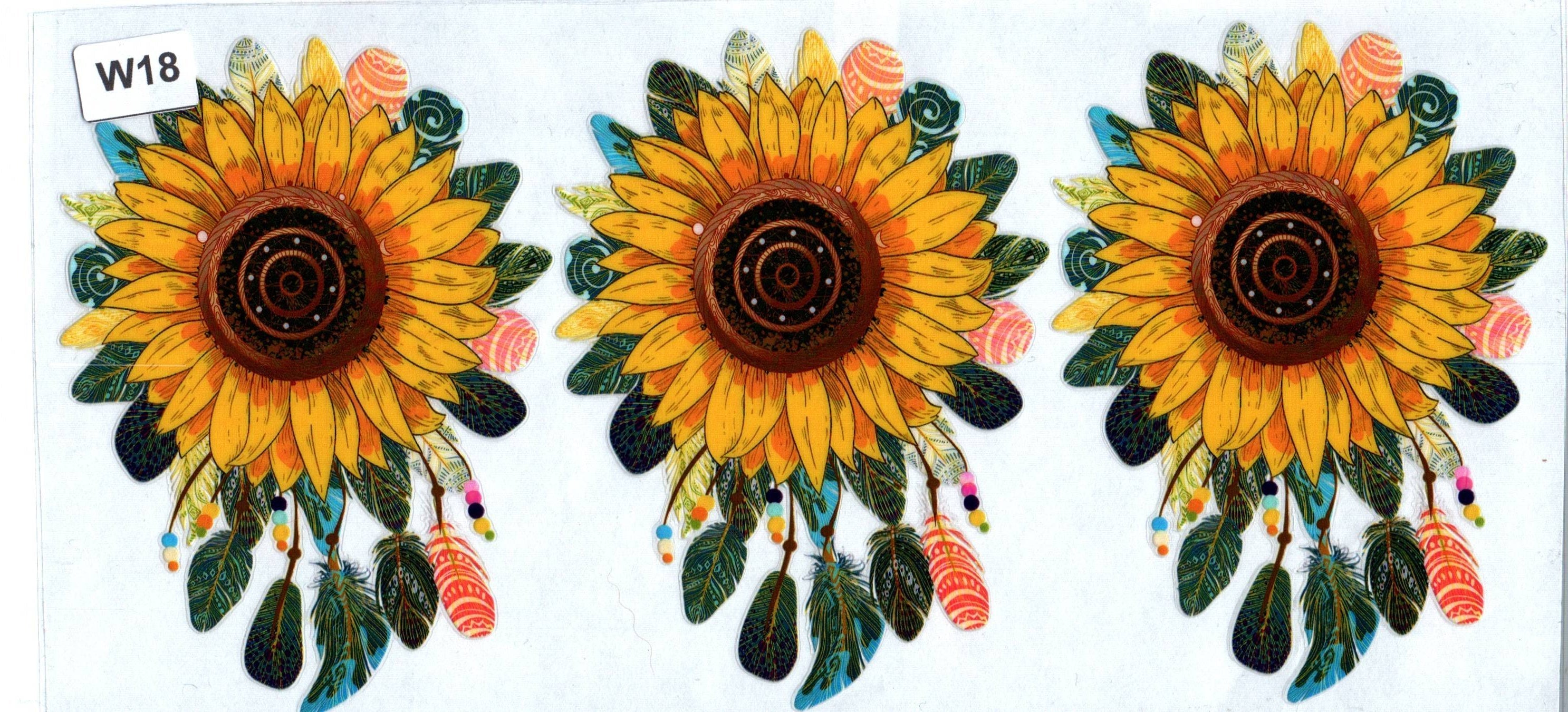 W18 Sunflower Dream Catcher